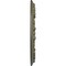 Ekena Millwork Ribbon with Bow Medallion (Canopies up to 7 1/2"), 12 1/4"OD x 7 1/2"ID x 7/8"P, Painted Turtle CM12RIPTF - alternate 4